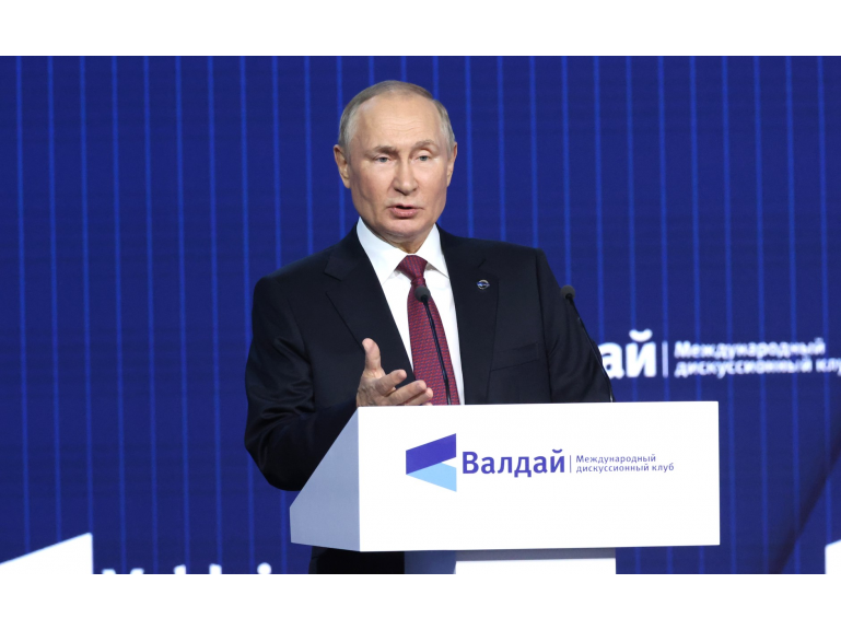 Выступление В.В.Путина на заседании Международного дискуссионного клуба «Валдай»